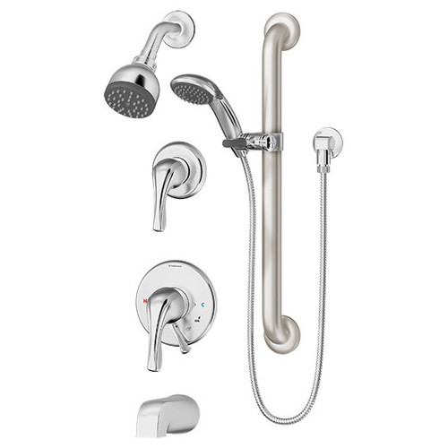  Symmons (S-9606-PLR) Origins Tub/Shower/Hand Shower System