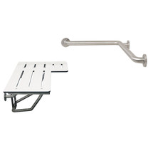 Symmons (HC-2) Shower Seat and Grab Bar