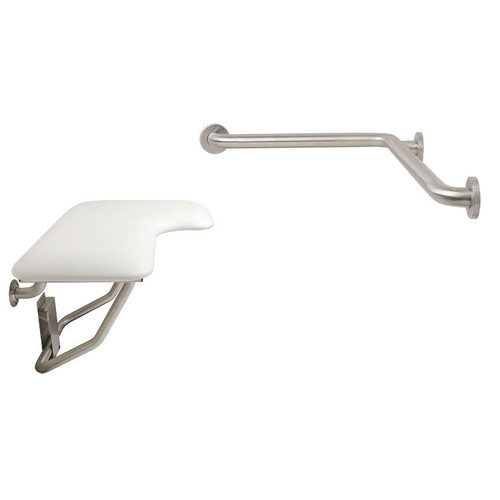  Symmons (HC-4) Shower Seat and Grab Bar