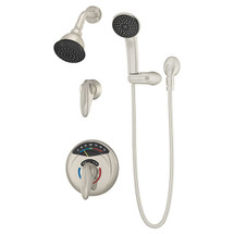 Symmons (1-1170VT-H401-V-STN) Visu-Temp Shower/Hand Shower System