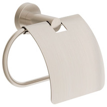 Symmons (353TPC-STN) Dia Toilet Paper Holder with Cover