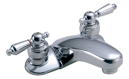  Symmons (S-240-STN-LAM-1.5)  Symmetrix Two Handle Centerset Lavatory Faucet