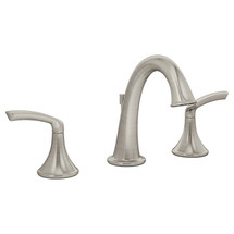 Symmons (SLW-5512-STN-1.5) Elm Two Handle Widespread Lavatory Faucet