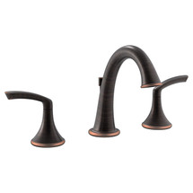 Symmons (SLW-5512-SBZ-1.5Z) Elm Two Handle Widespread Lavatory Faucet