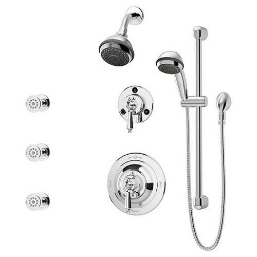  Symmons (1-7460-X) Water Dance Shower/Hand Shower System