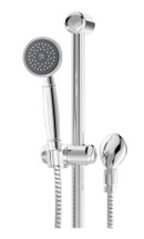 Symmons (H521-V-STN) Hand Shower, 1 Mode, With Bar, Satin Nickel