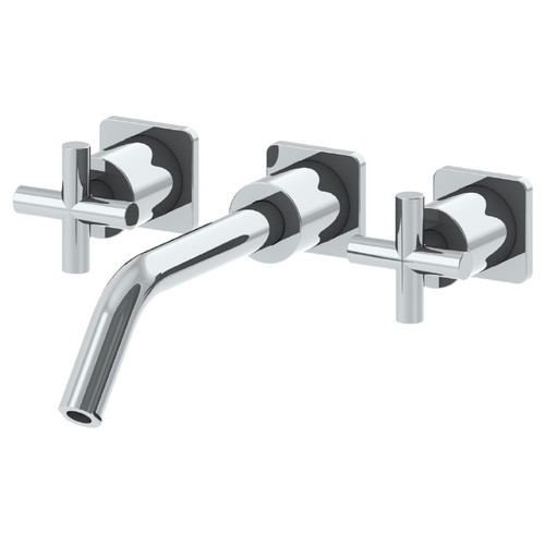  Symmons (SWM-0735-TCR-1.5-TRM) Extended Selection Two Handle Wall Mounted Lavatory Faucet