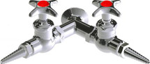 Chicago Faucets (LWV1-A12-60) Wall-mounted water valve with flange