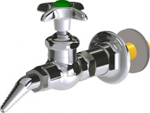 Chicago Faucets (LWV1-A21-55) Wall-mounted water valve with flange