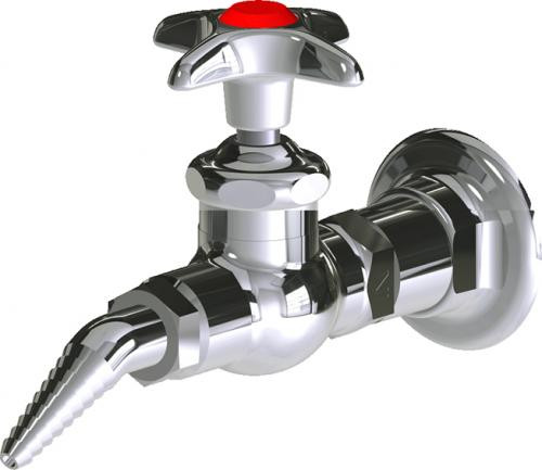  Chicago Faucets (LWV1-A22-50) Wall-mounted water valve with flange