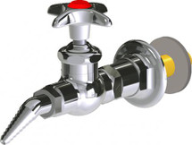 Chicago Faucets (LWV1-A22-55) Wall-mounted water valve with flange