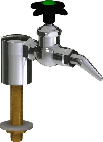  Chicago Faucets (LWV1-A23-10) Deck-mounted laboratory turret with water valve