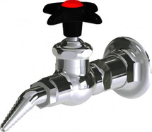 Chicago Faucets (LWV1-A24-50) Wall-mounted water valve with flange