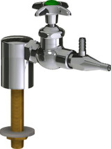 Chicago Faucets (LWV1-A31-10) Deck-mounted laboratory turret with water valve