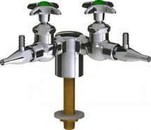 Chicago Faucets (LWV1-A31-20) Deck-mounted laboratory turret with water valve