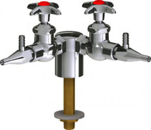 Chicago Faucets (LWV1-A32-20) Deck-mounted laboratory turret with water valve