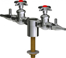 Chicago Faucets (LWV1-A32-25) Deck-mounted laboratory turret with water valve