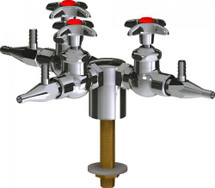 Chicago Faucets (LWV1-A32-30) Deck-mounted laboratory turret with water valve