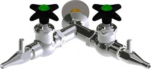  Chicago Faucets (LWV1-A33-65) Wall-mounted water valve with flange