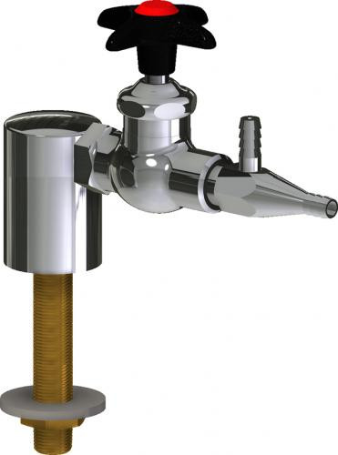  Chicago Faucets (LWV1-A34-10) Deck-mounted laboratory turret with water valve