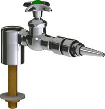 Chicago Faucets (LWV1-A41-10) Deck-mounted laboratory turret with water valve