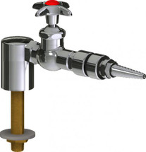 Chicago Faucets (LWV1-A42-10) Deck-mounted laboratory turret with water valve