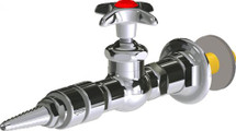 Chicago Faucets (LWV1-A42-55) Wall-mounted water valve with flange