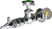 Chicago Faucets (LWV1-A61-55) Wall-mounted water valve with flange