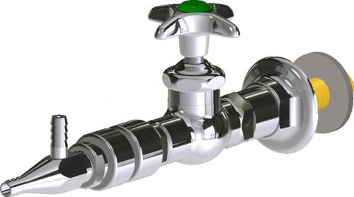  Chicago Faucets (LWV1-A61-55) Wall-mounted water valve with flange