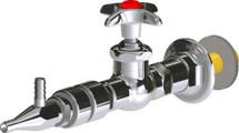 Chicago Faucets (LWV1-A62-55) Wall-mounted water valve with flange