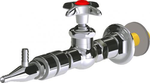  Chicago Faucets (LWV1-A62-55) Wall-mounted water valve with flange