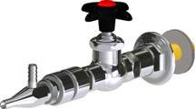 Chicago Faucets (LWV1-A64-55) Wall-mounted water valve with flange