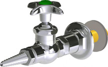 Chicago Faucets (LWV1-B11-55) Wall-mounted water valve with flange