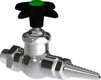 Chicago Faucets (LWV1-B13) Single water valve for wall or turret mount