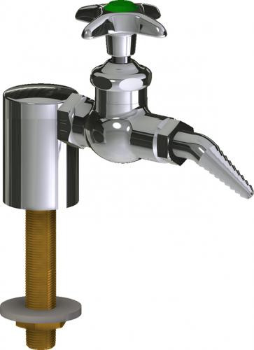  Chicago Faucets (LWV1-B21-10) Deck-mounted laboratory turret with water valve