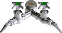 Chicago Faucets (LWV1-B21-65) Wall-mounted water valve with flange