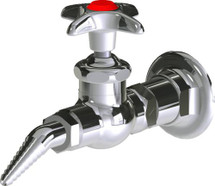 Chicago Faucets (LWV1-B22-50) Wall-mounted water valve with flange