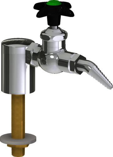  Chicago Faucets (LWV1-B23-10) Deck-mounted laboratory turret with water valve