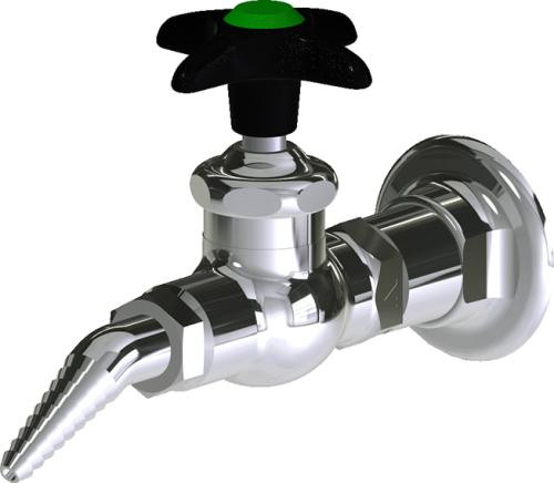  Chicago Faucets (LWV1-B23-50) Wall-mounted water valve with flange