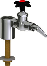 Chicago Faucets (LWV1-B24-10) Deck-mounted laboratory turret with water valve