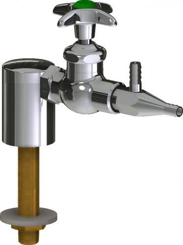  Chicago Faucets (LWV1-B31-10) Deck-mounted laboratory turret with water valve