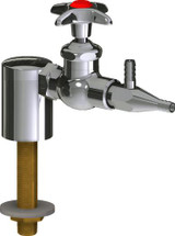 Chicago Faucets (LWV1-B32-10) Deck-mounted laboratory turret with water valve