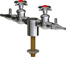 Chicago Faucets (LWV1-B32-25) Deck-mounted laboratory turret with water valve