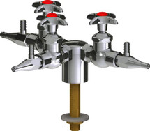 Chicago Faucets (LWV1-B32-30) Deck-mounted laboratory turret with water valve