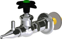 Chicago Faucets (LWV1-B33-55) Wall-mounted water valve with flange