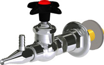 Chicago Faucets (LWV1-B34-55) Wall-mounted water valve with flange