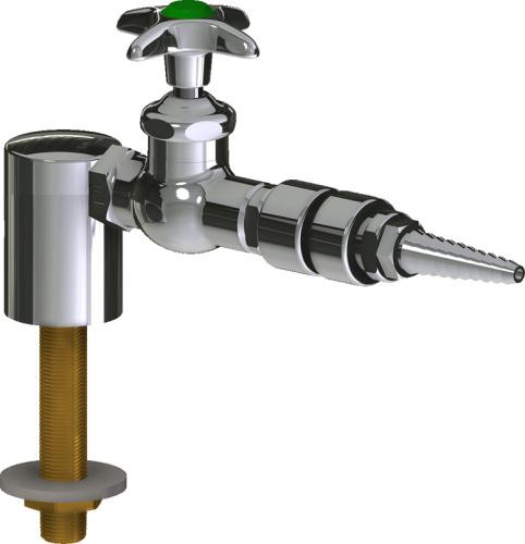  Chicago Faucets (LWV1-B41-10) Deck-mounted laboratory turret with water valve