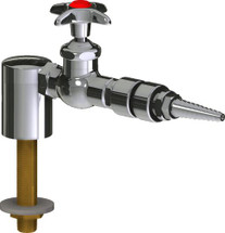 Chicago Faucets (LWV1-B42-10) Deck-mounted laboratory turret with water valve