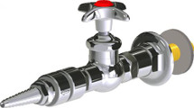 Chicago Faucets (LWV1-B42-55) Wall-mounted water valve with flange