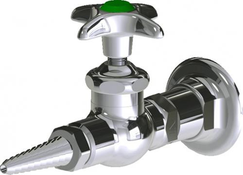  Chicago Faucets (LWV1-C11-50) Wall-mounted water valve with flange